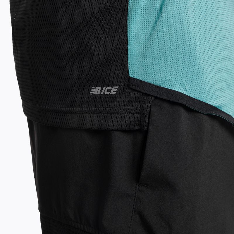Men's running tank top New Balance Accelerate Pacer Singlet blue MT31240FAD 5