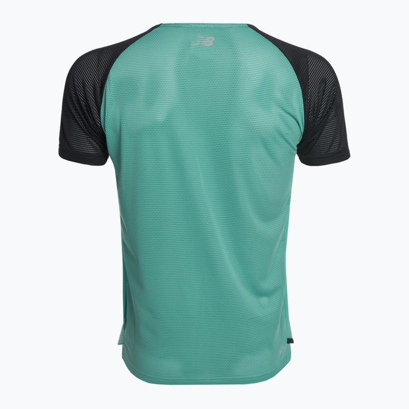 Men's New Balance Top Accelerate Pacer blue running shirt MT31241FAD 7