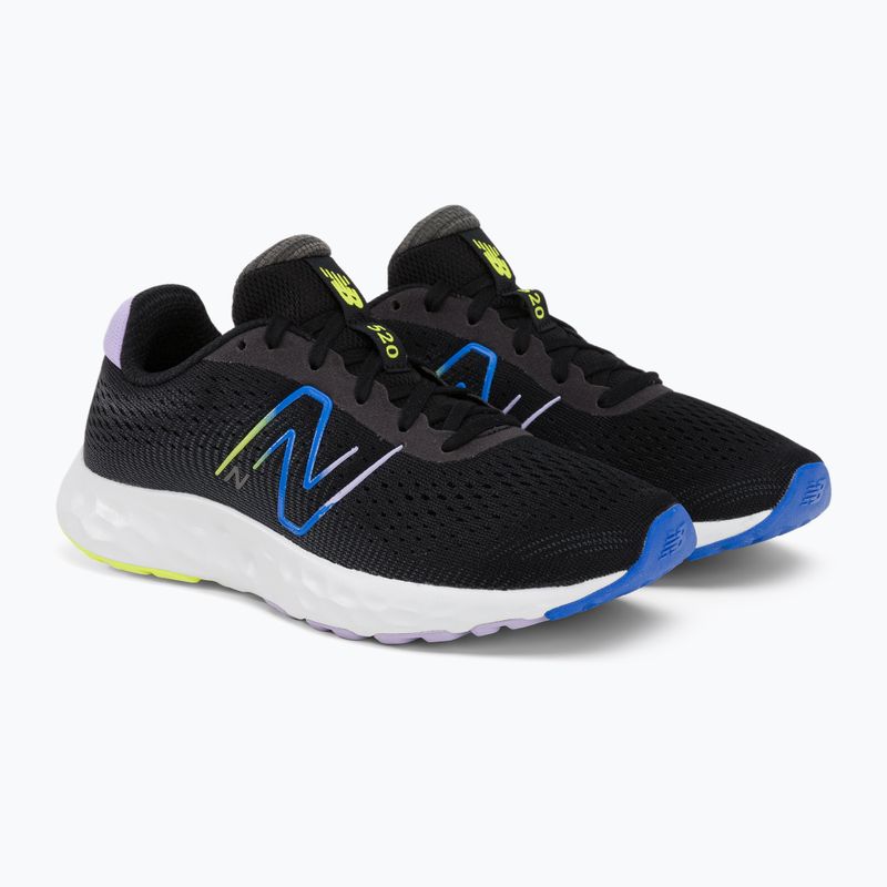 New Balance women's running shoes black W520CK8.B.065 4