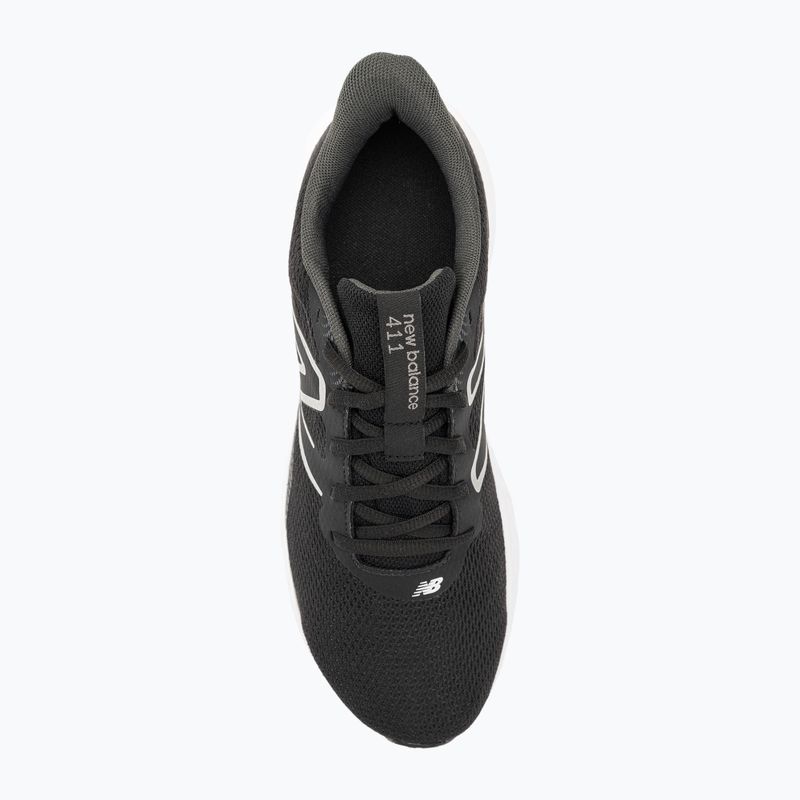 New Balance men's running shoes W411V3 black 6