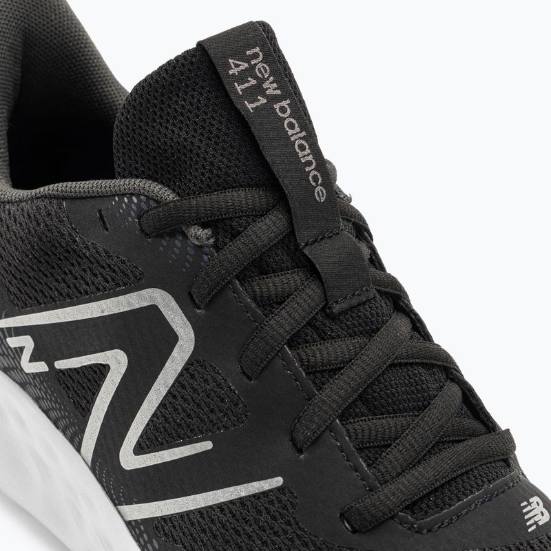 New Balance men's running shoes W411V3 black 8