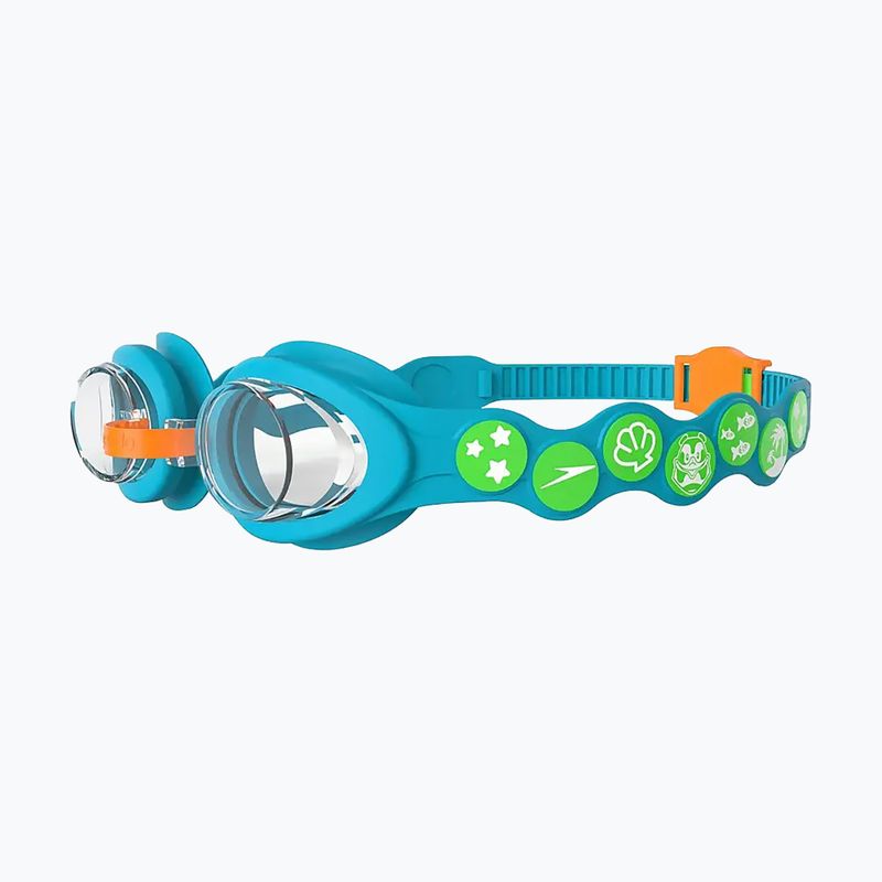 Speedo Infant Spot blue/green swimming goggles 3