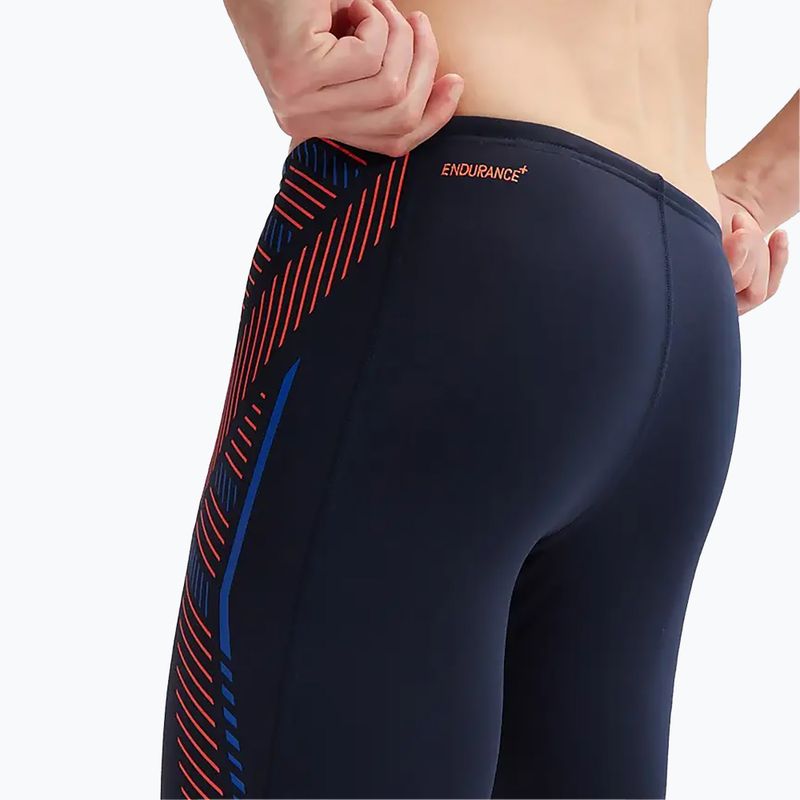 Men's swimwear Speedo Tech Panel navy/orange 13