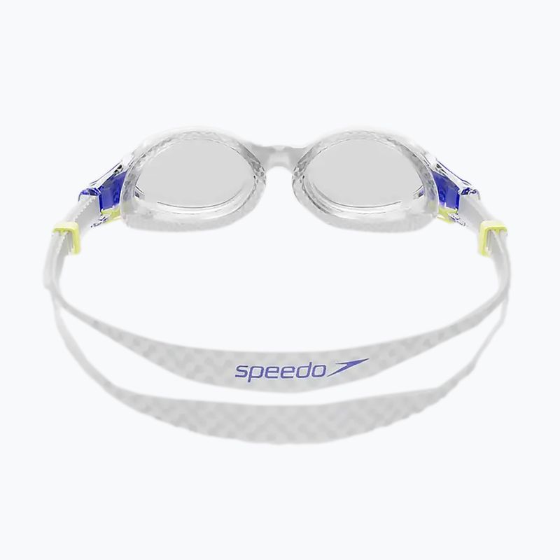 Speedo Biofuse 2.0 Junior clear/blue children's swimming goggles 2