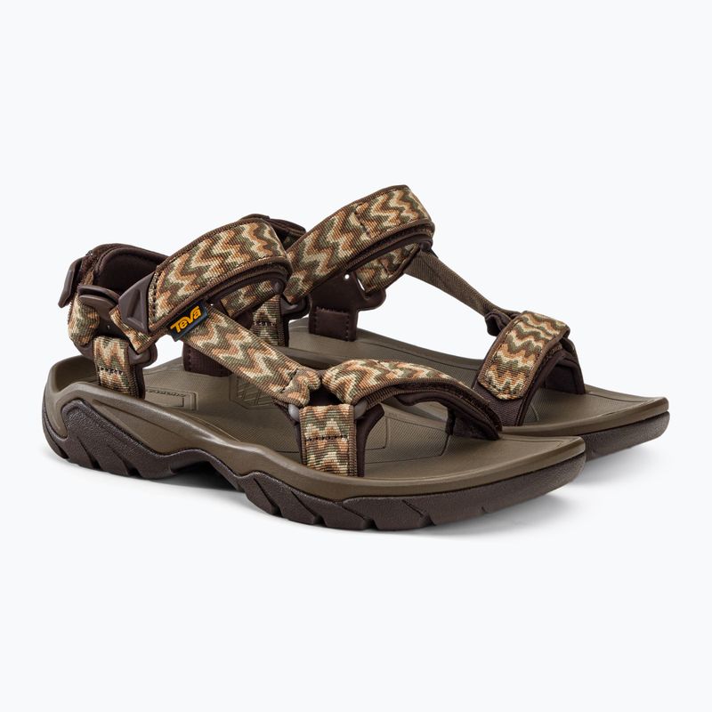 Teva Terra Fi 5 Universal men's hiking sandals brown 1102456 4