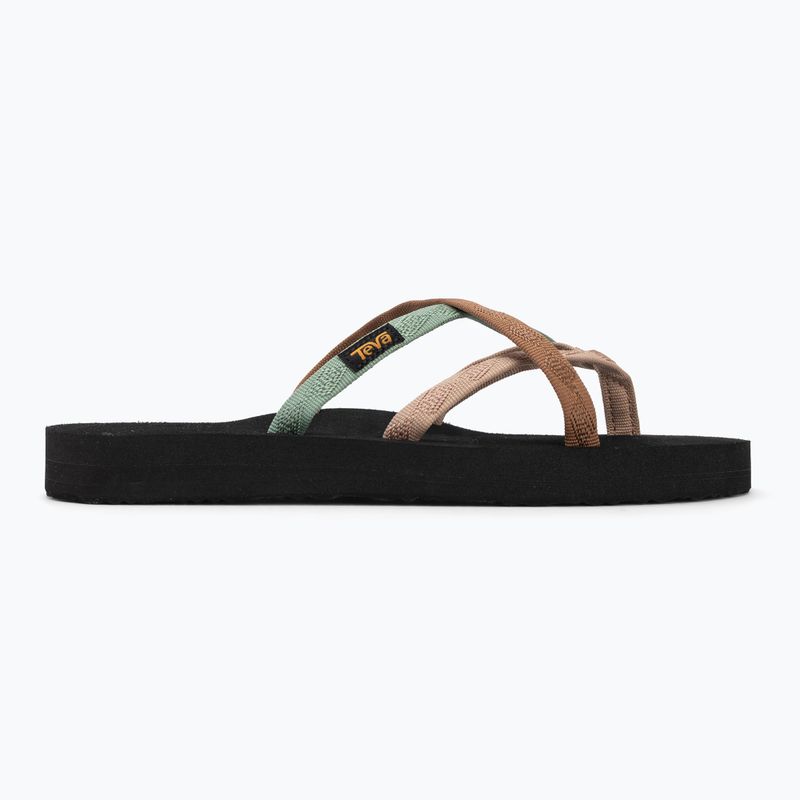Women's flip-flops Teva Olowahu mixed b maple sugar multi 2