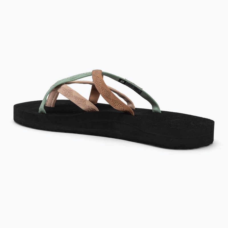 Women's flip-flops Teva Olowahu mixed b maple sugar multi 3
