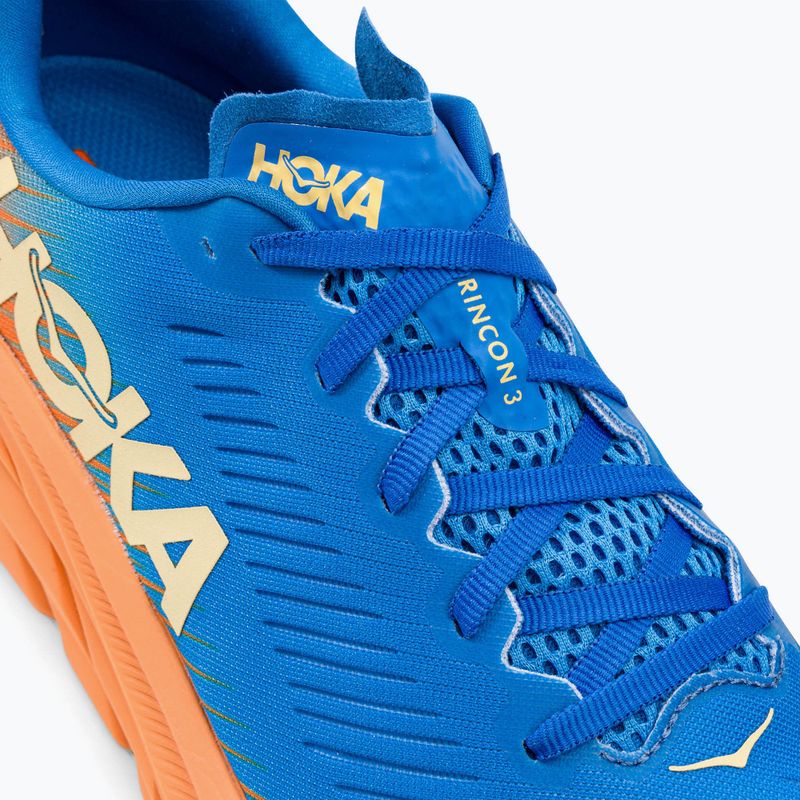 HOKA men's running shoes Rincon 3 blue-orange 1119395-CSVO 9
