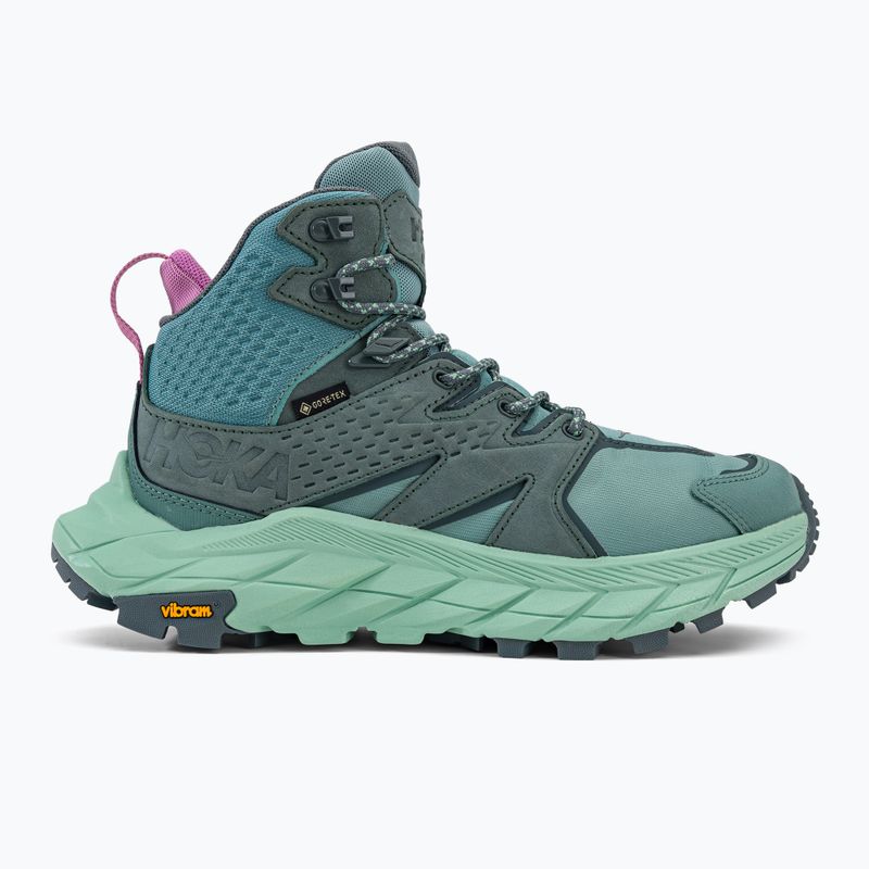 Women's trekking boots HOKA Anacapa Mid GTX green 1119372-TMGR 4