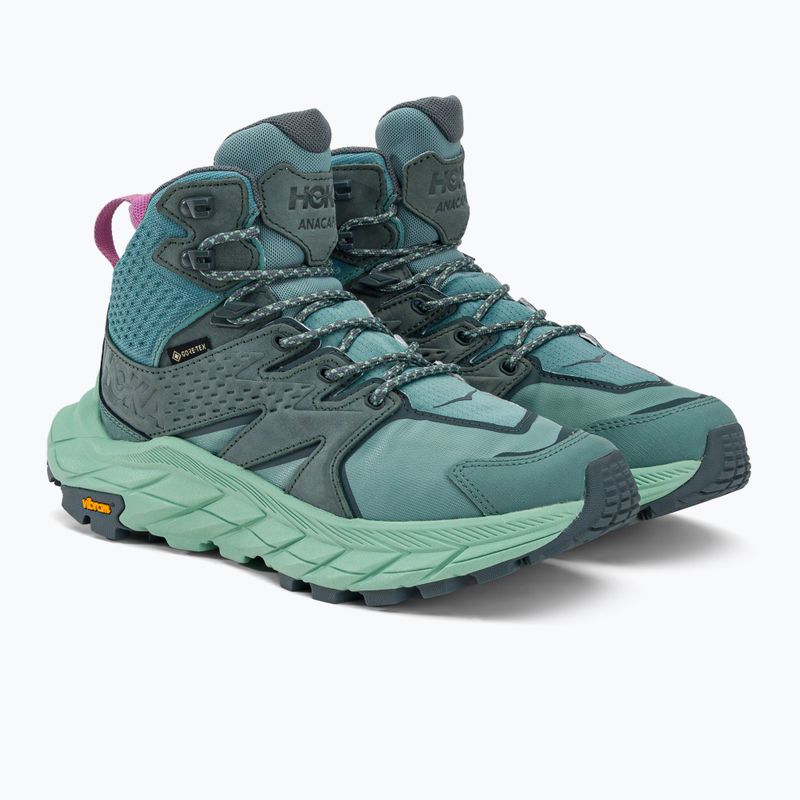 Women's trekking boots HOKA Anacapa Mid GTX green 1119372-TMGR 6