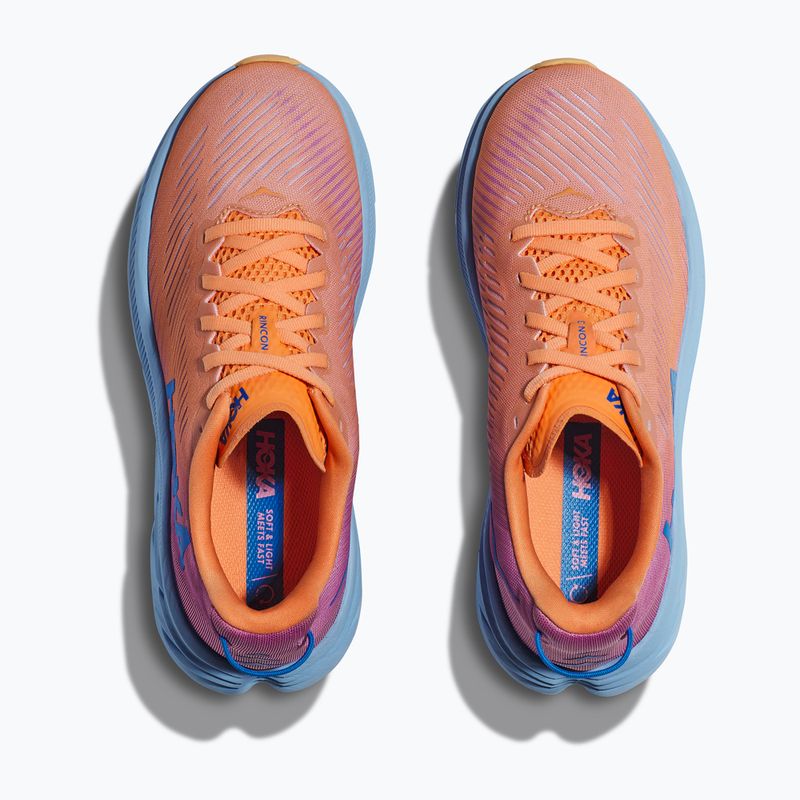 Women's running shoes HOKA Rincon 3 orange 1119396-MOCY 13
