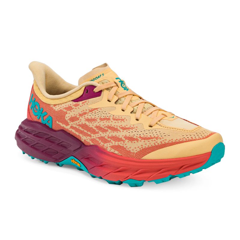 Women's running shoes HOKA Speedgoat 5 impala/flame 1123158-IFLM 15