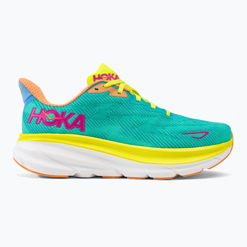 HOKA men's running shoes Clifton 9 green 1127895-CEPR 2