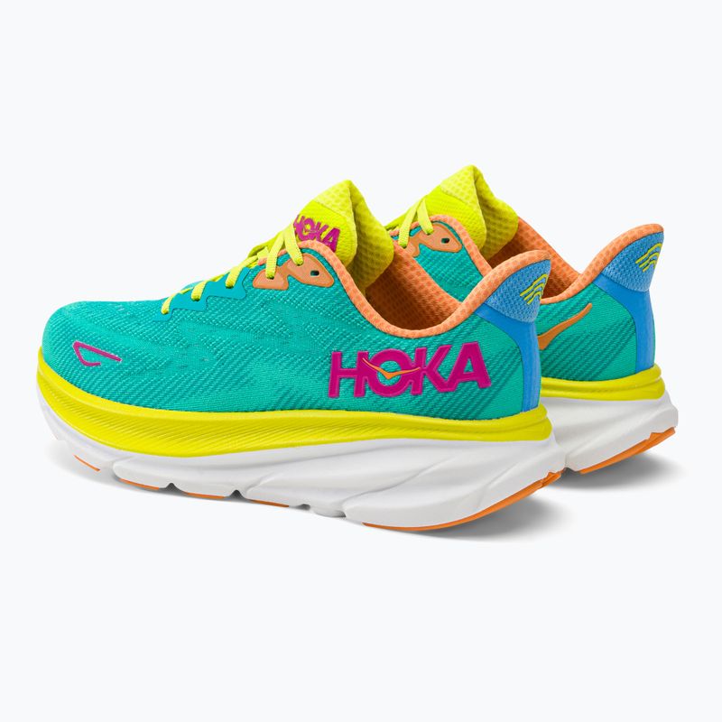 HOKA men's running shoes Clifton 9 green 1127895-CEPR 5
