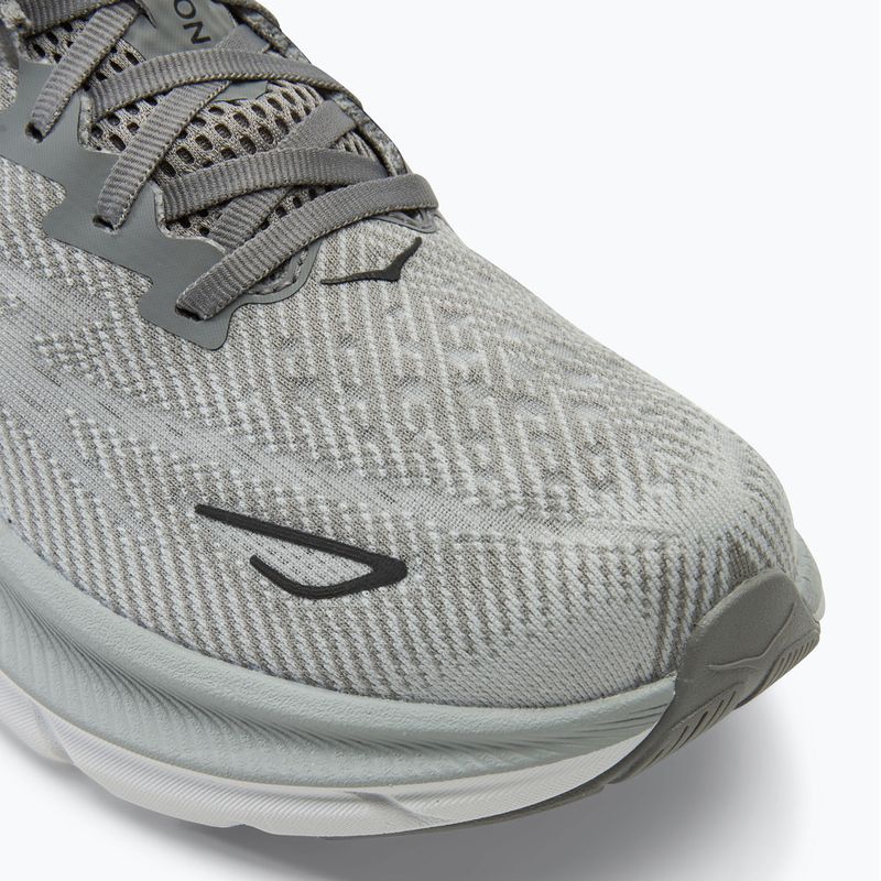 HOKA men's running shoes Clifton 9 harbor mist/lunar rock 7