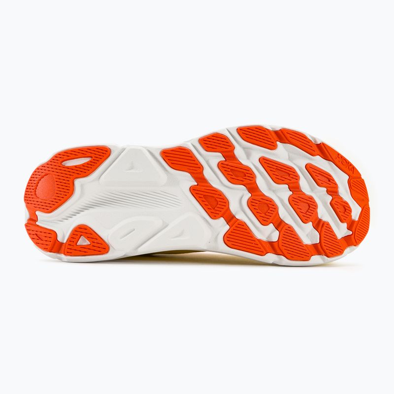Men's running shoes HOKA Clifton 9 passion fruit/maize 5