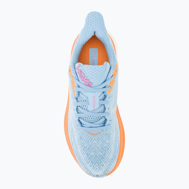Women's running shoes HOKA Clifton 9 airy blue/ice water 6