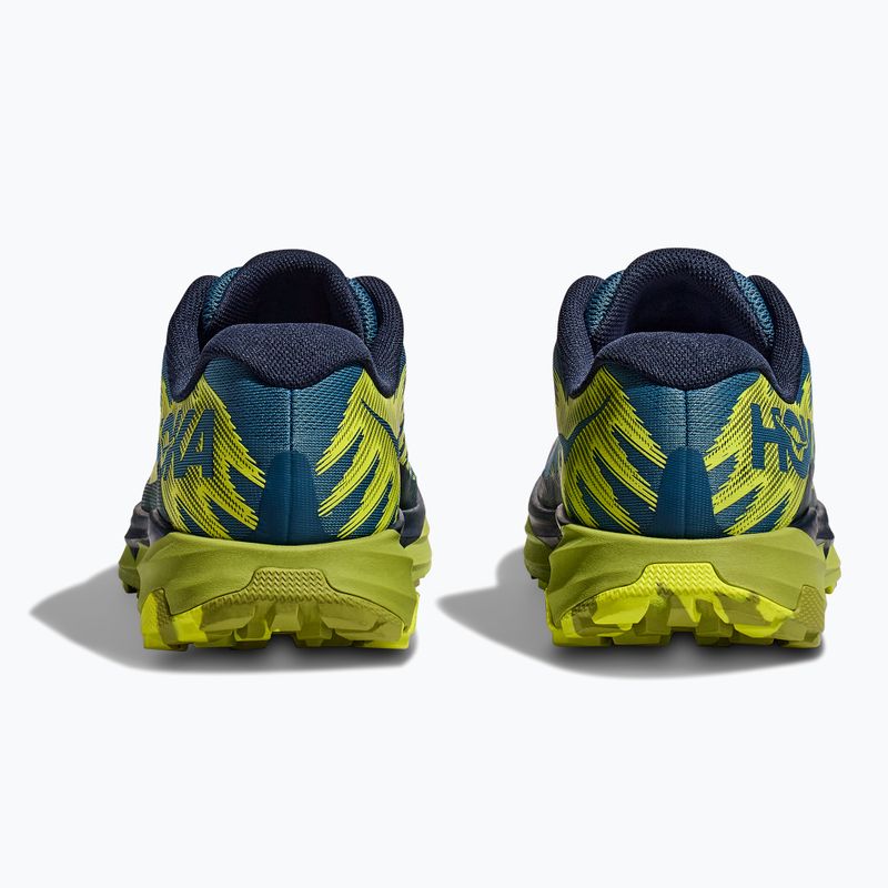 HOKA Torrent 3 men's running shoes bluesteel/dark citron 8