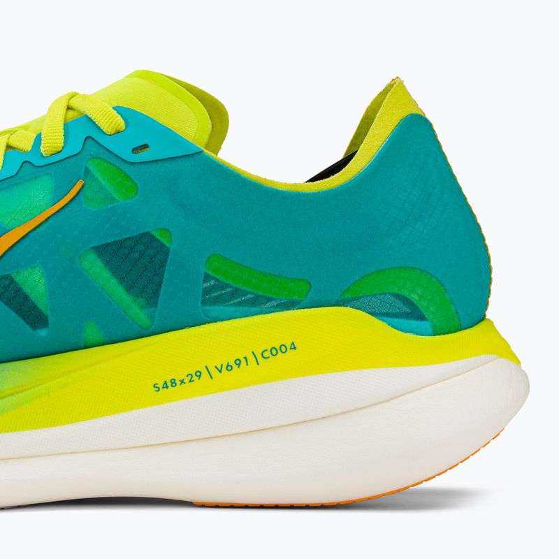 HOKA Rocket X 2 men's running shoes blue/yellow 1127927-CEPR 9