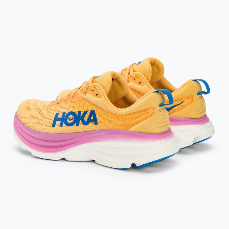 Women's running shoes HOKA Bondi 8 impala/cyclamen 4