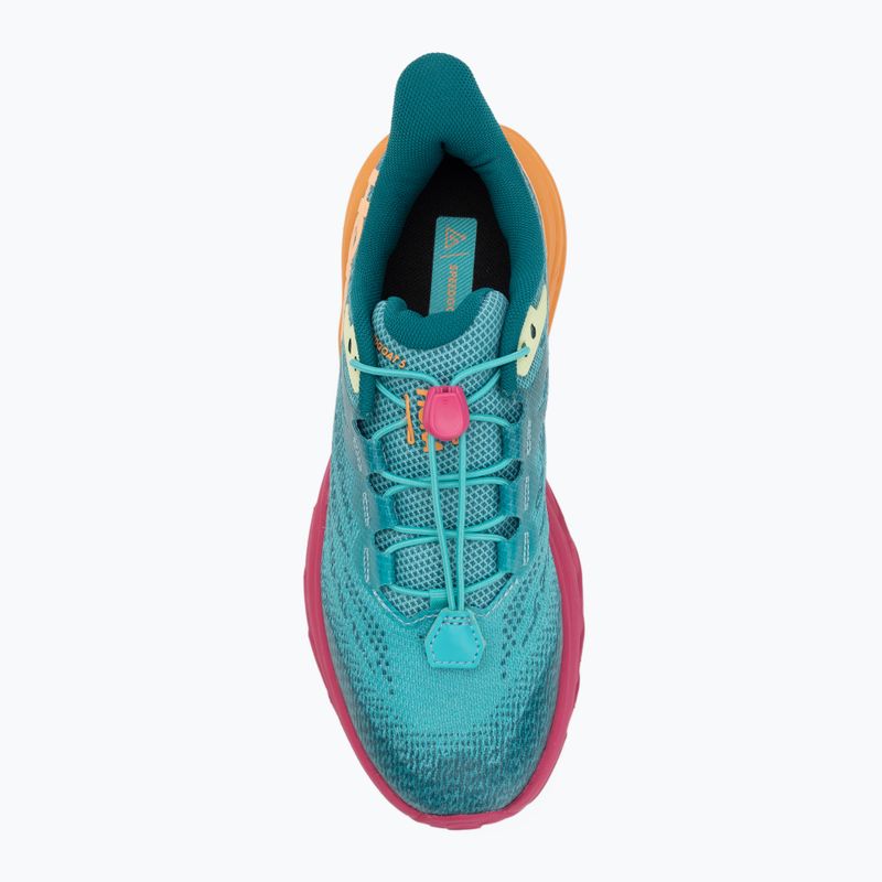 HOKA Speedgoat 5 deep lake/ceramic children's running shoes 5