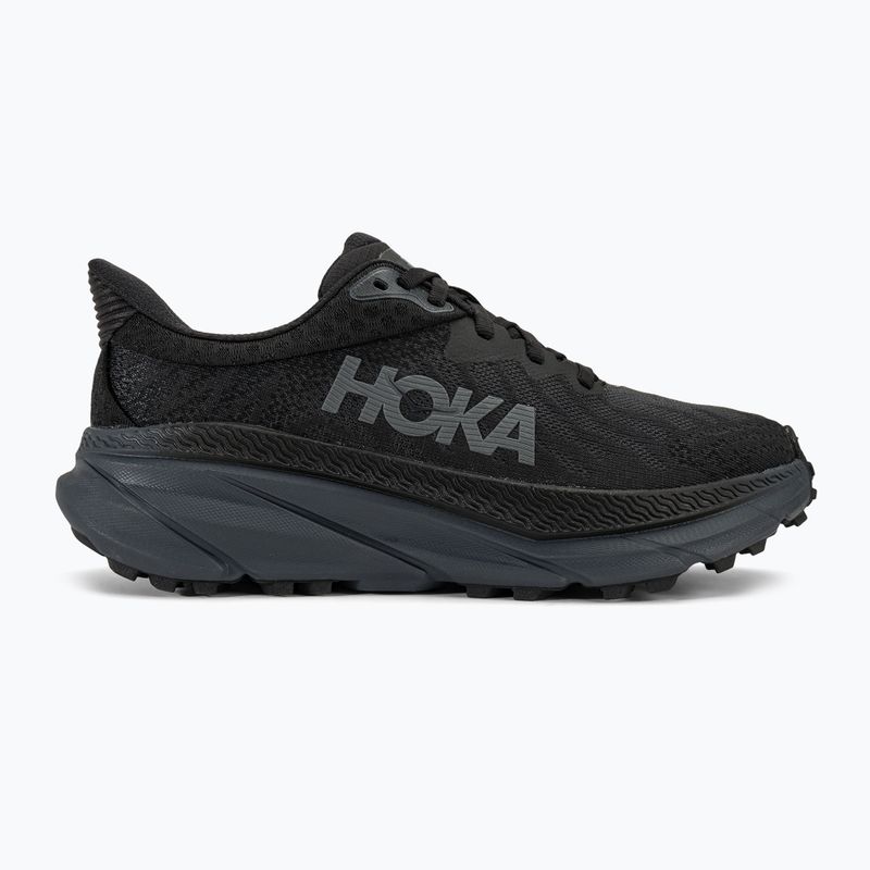 Women's running shoes HOKA Challenger ATR 7 black/black 2