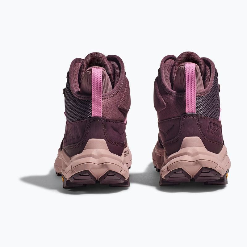 Women's trekking shoes HOKA Anacapa Breeze Mid raisin/pale mauve 8