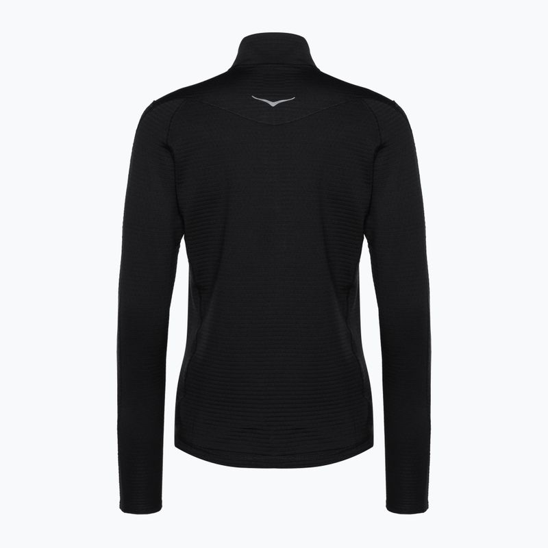 Women's running sweatshirt HOKA 1/2 Zip black 2