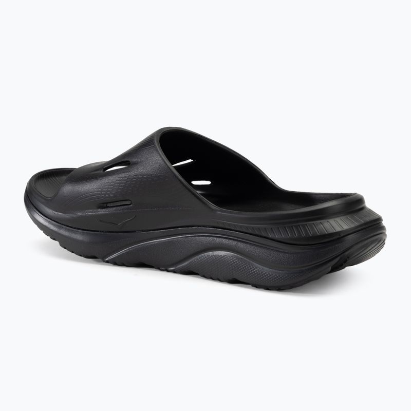 HOKA Ora Recovery Slide 3 black/black children's slides 3