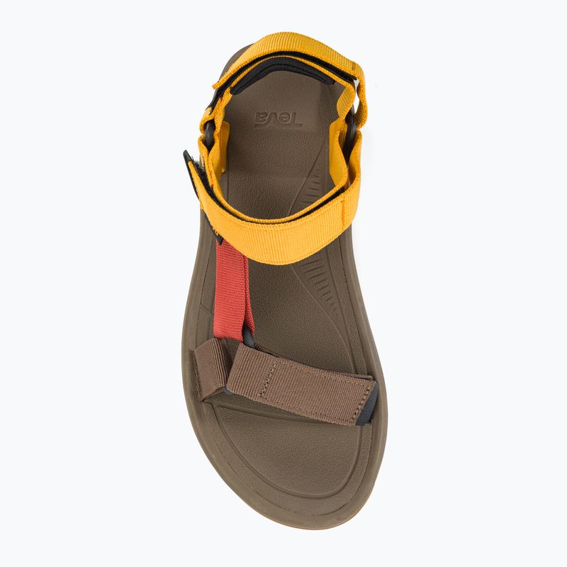 Teva Hurricane XLT2 golden orange/teak multi men's sandals 6