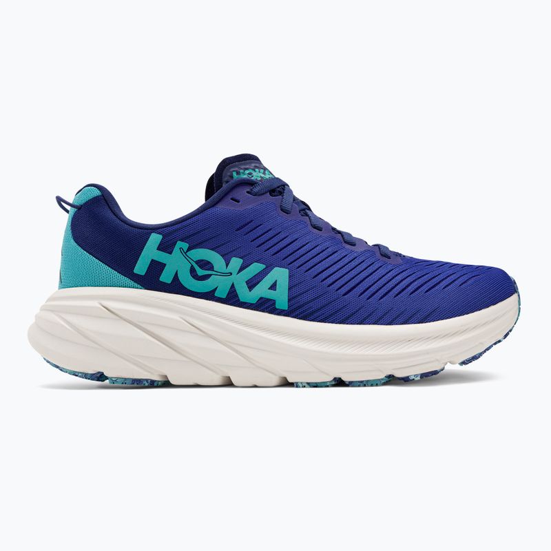 Women's running shoes HOKA Rincon 3 evening sky/ocean mist 2