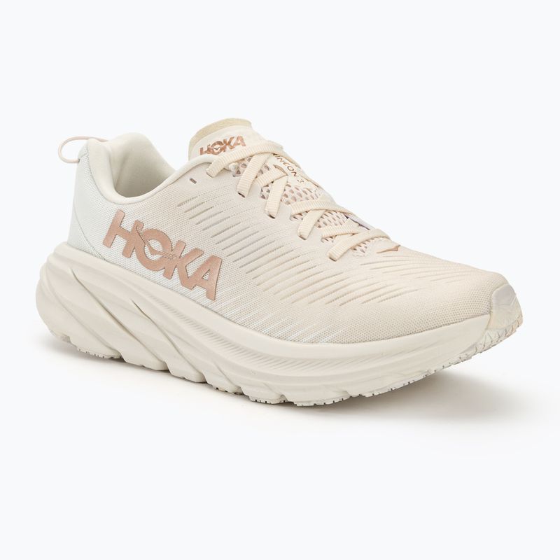 Women's running shoes HOKA Rincon 3 eggnog/rose gold