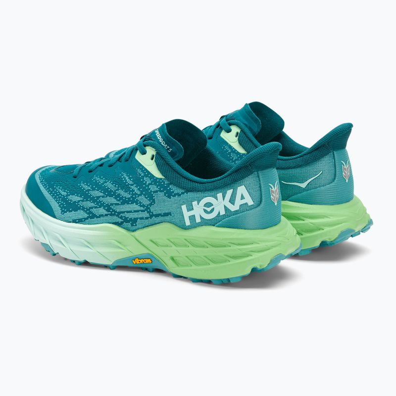 Women's running shoes HOKA Speedgoat 5 deep lagoon/ocean mist 3