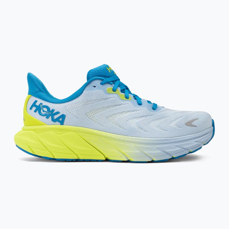Men's running shoes HOKA Arahi 6 Wide ice water/evening primrose 2
