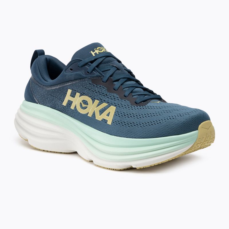 Men's HOKA Bondi 8 midnight ocean/bluesteel running shoes