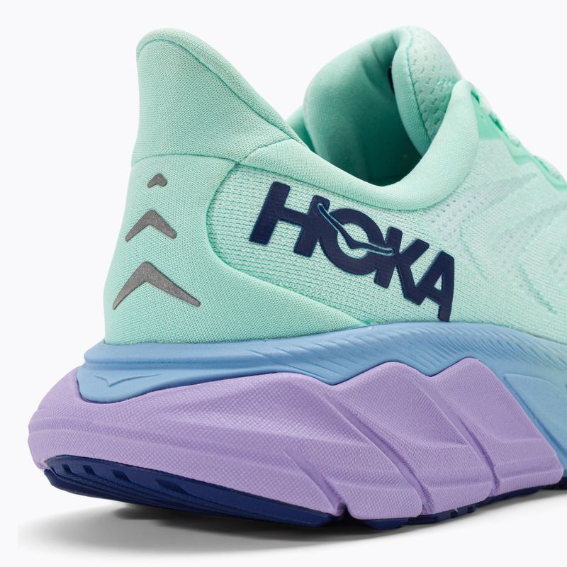 Women's running shoes HOKA Arahi 6 sunlit ocean/lilac mist 9