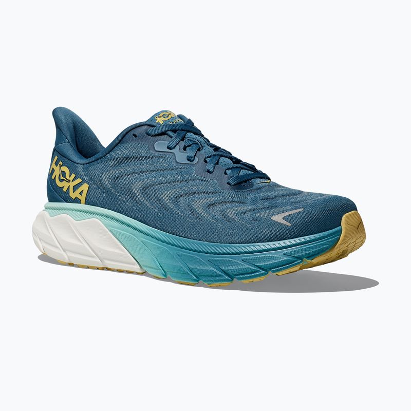 HOKA men's running shoes Arahi 6 bluesteel/sunlit ocean 11