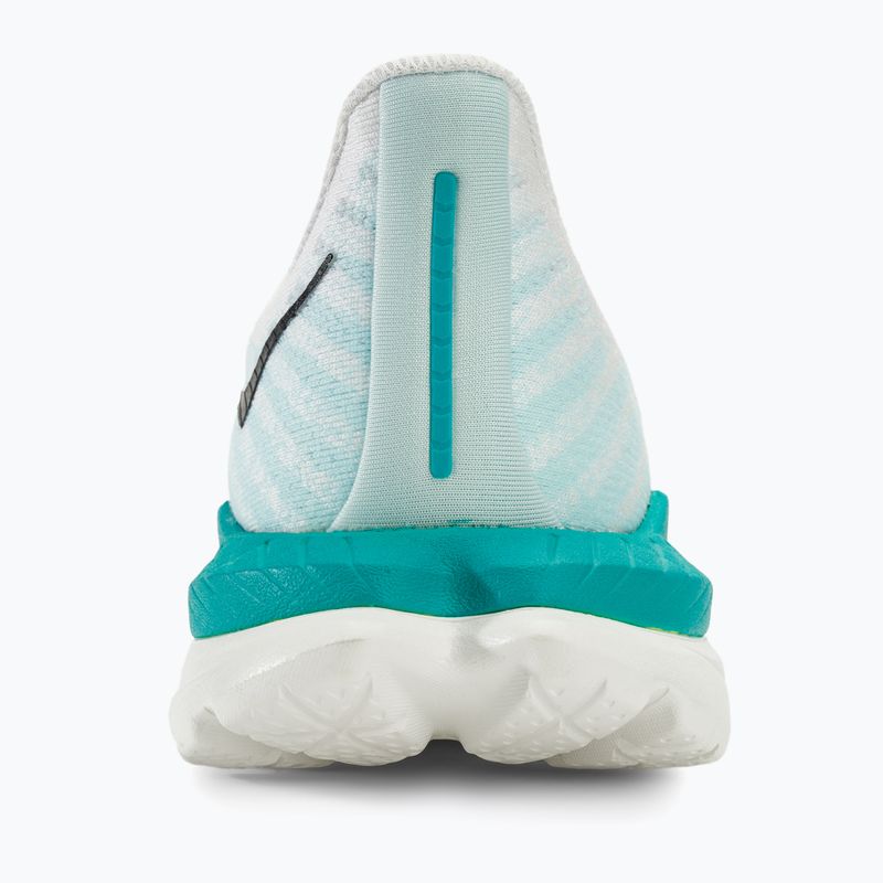 Women's running shoes HOKA Mach 5 white/blue glass 6
