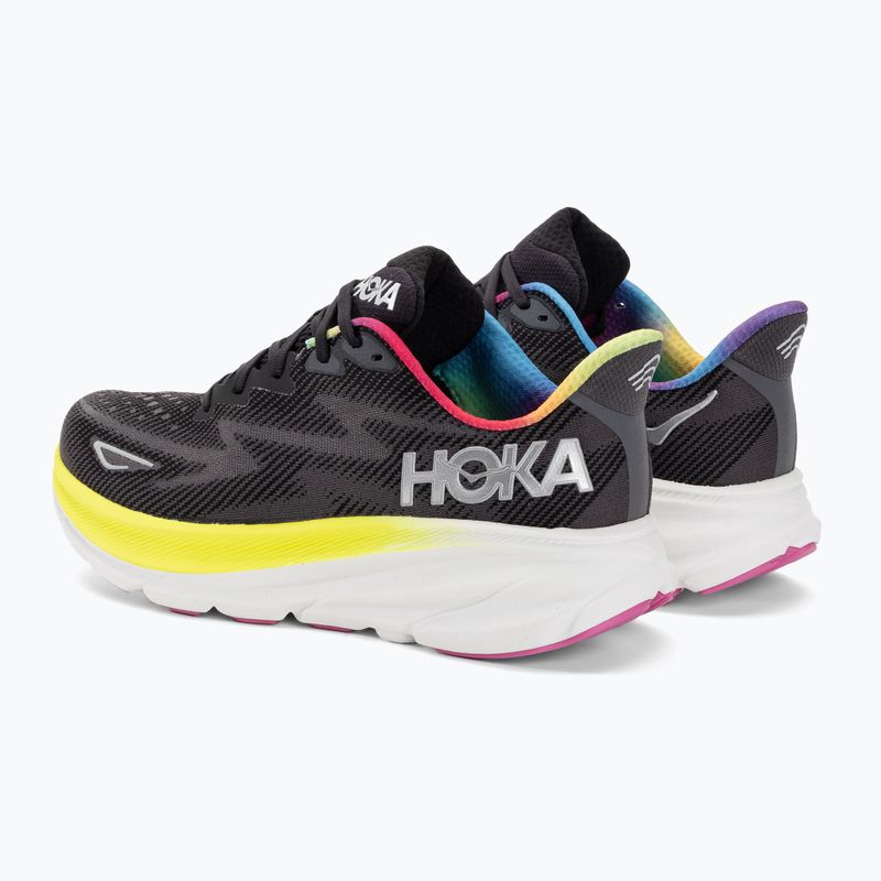 Men's running shoes HOKA Clifton 9 black/all aboard 3