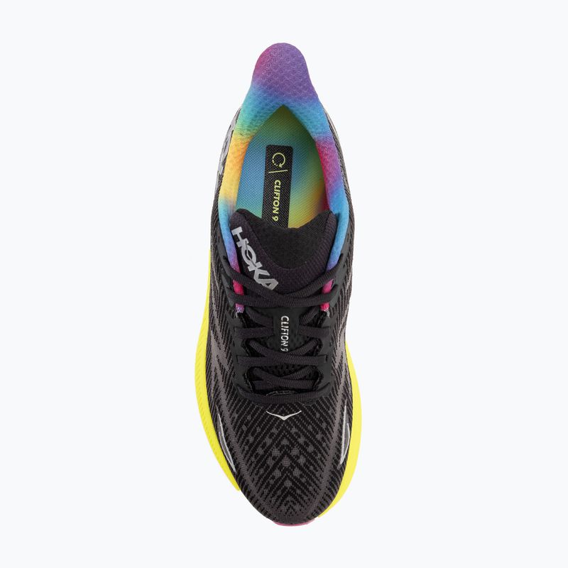 Men's running shoes HOKA Clifton 9 black/all aboard 6