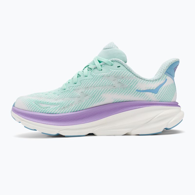 Women's running shoes HOKA Clifton 9 sunlit ocean/lilac mist 10