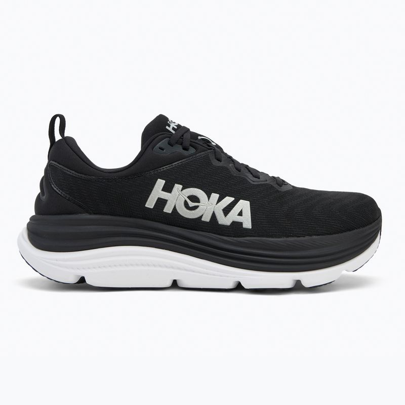 Men's running shoes HOKA Gaviota 5 black/white 2