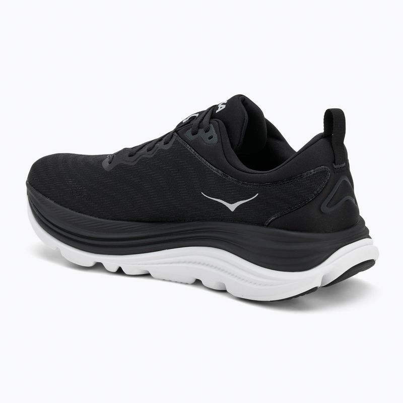 Men's running shoes HOKA Gaviota 5 black/white 3