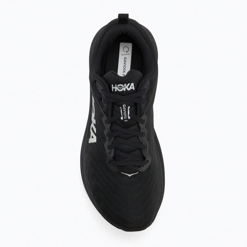 Men's running shoes HOKA Gaviota 5 black/white 5