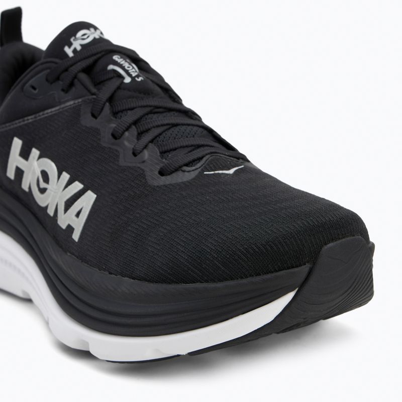Men's running shoes HOKA Gaviota 5 black/white 7