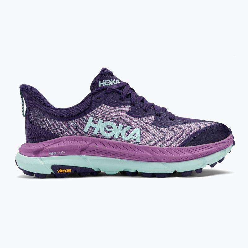 Women's running shoes HOKA Mafate Speed 4 night sky/orchid flower 2