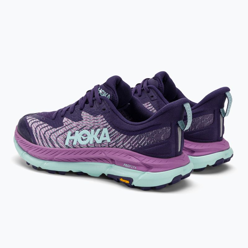 Women's running shoes HOKA Mafate Speed 4 night sky/orchid flower 4