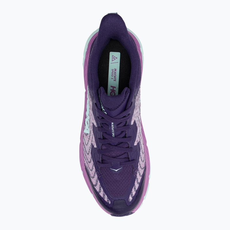 Women's running shoes HOKA Mafate Speed 4 night sky/orchid flower 7