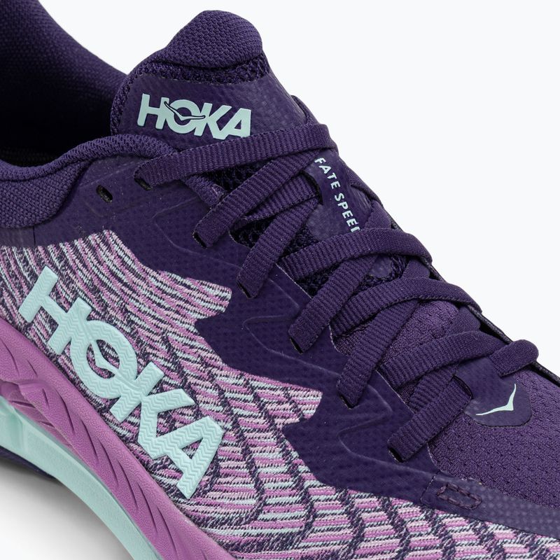 Women's running shoes HOKA Mafate Speed 4 night sky/orchid flower 9