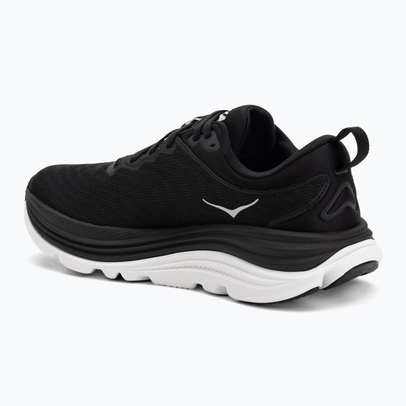 Men's running shoes HOKA Skyflow Wide black/white 3